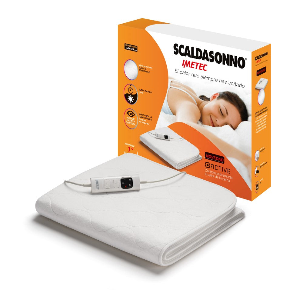 Calientacama 1 Plaza y Media Active 150x120