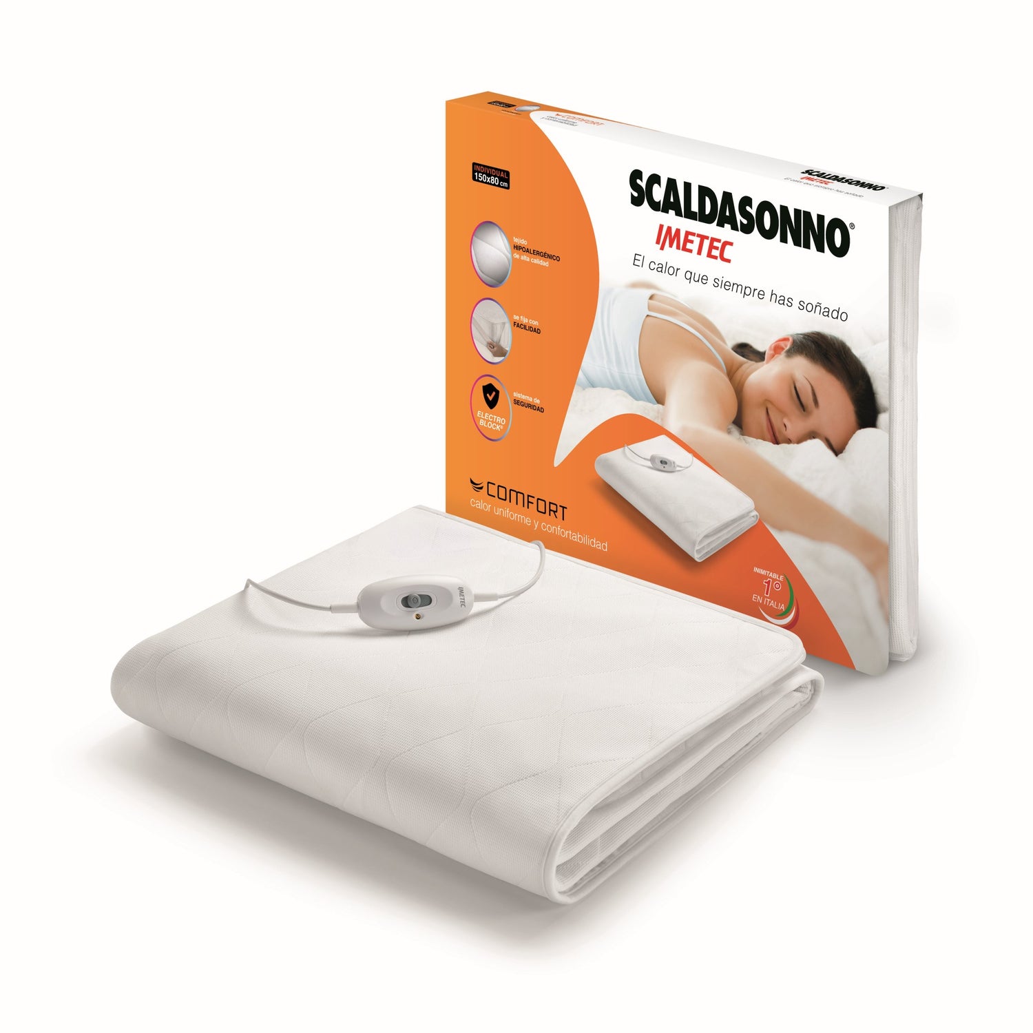 Calientacama 1 Plaza Comfort 150x80 cm