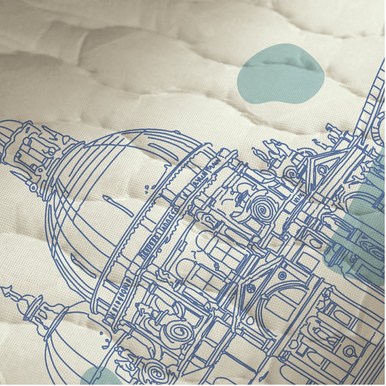 Calientacama 2 plazas City Active Venecia